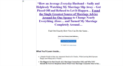 Desktop Screenshot of marriagehelpfast.info